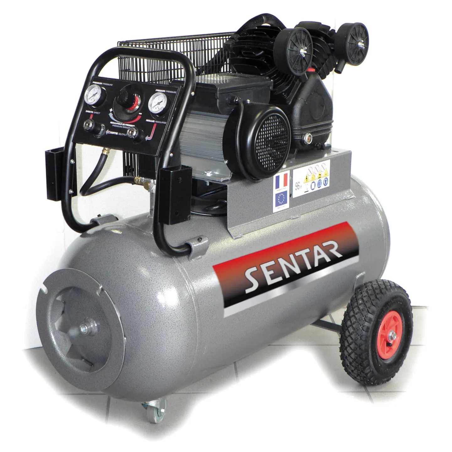 COMPRESSEUR - SENTAR - 50L 2.5 CV MONO CYL 230L/MIN