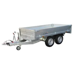 BENNE 2M56 - LIDER 39600 - POMPE MANUELLE - PTAC 2500kg