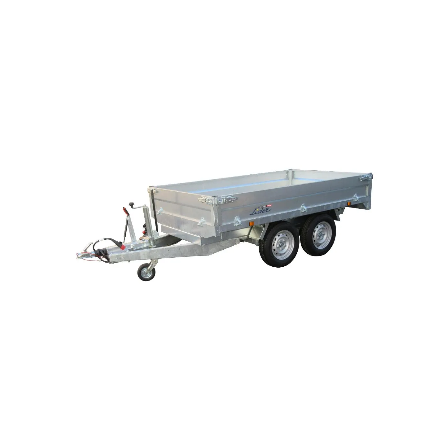 BENNE 2M56 - LIDER 39600 - POMPE MANUELLE - PTAC 2500kg