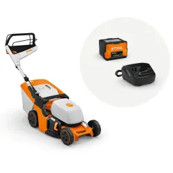 Tondeuse à batterie - STIHL - PACK RMA 443 V - 350 m² - AK système