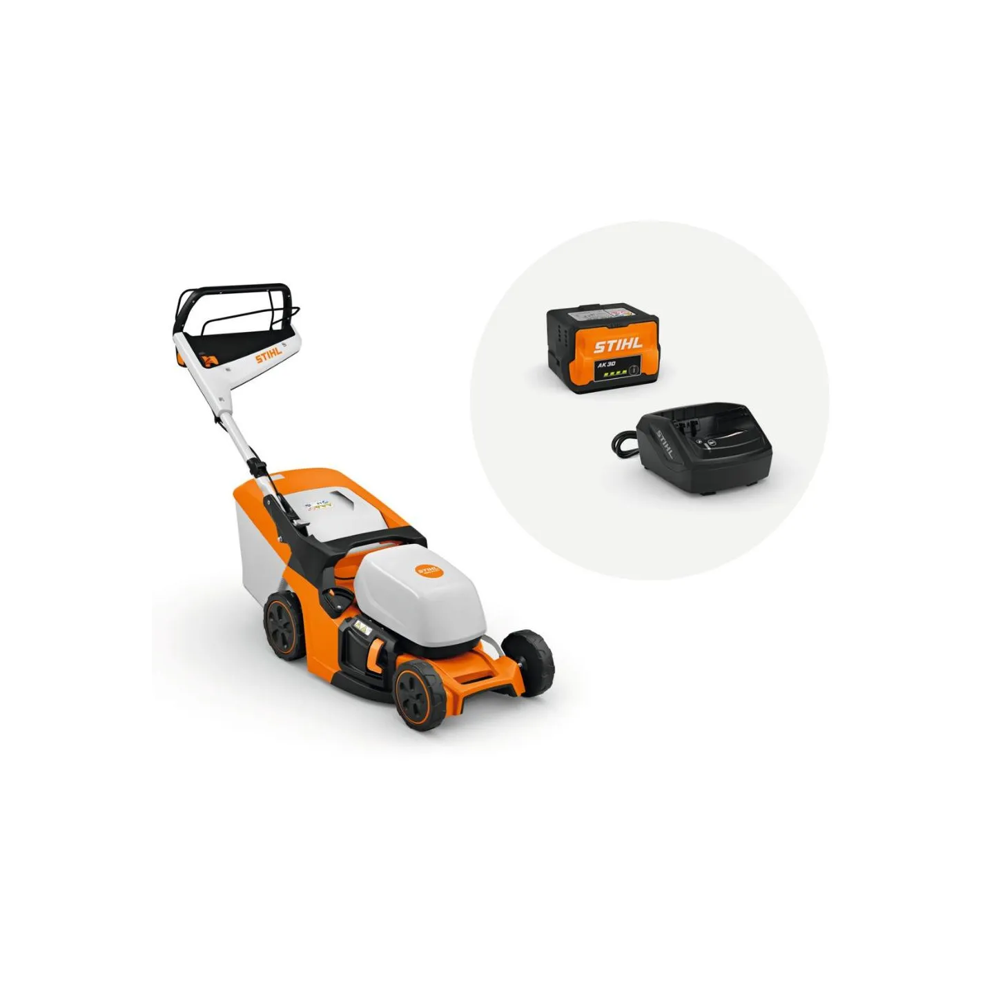 Tondeuse à batterie - STIHL - PACK RMA 443 V - 350 m² - AK système