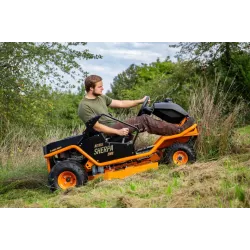 TONDEUSE DÉBROUSSAILLEUSE AUTOPORTÉE – AS MOTOR – AS 920 Sherpa 2WD Loncin