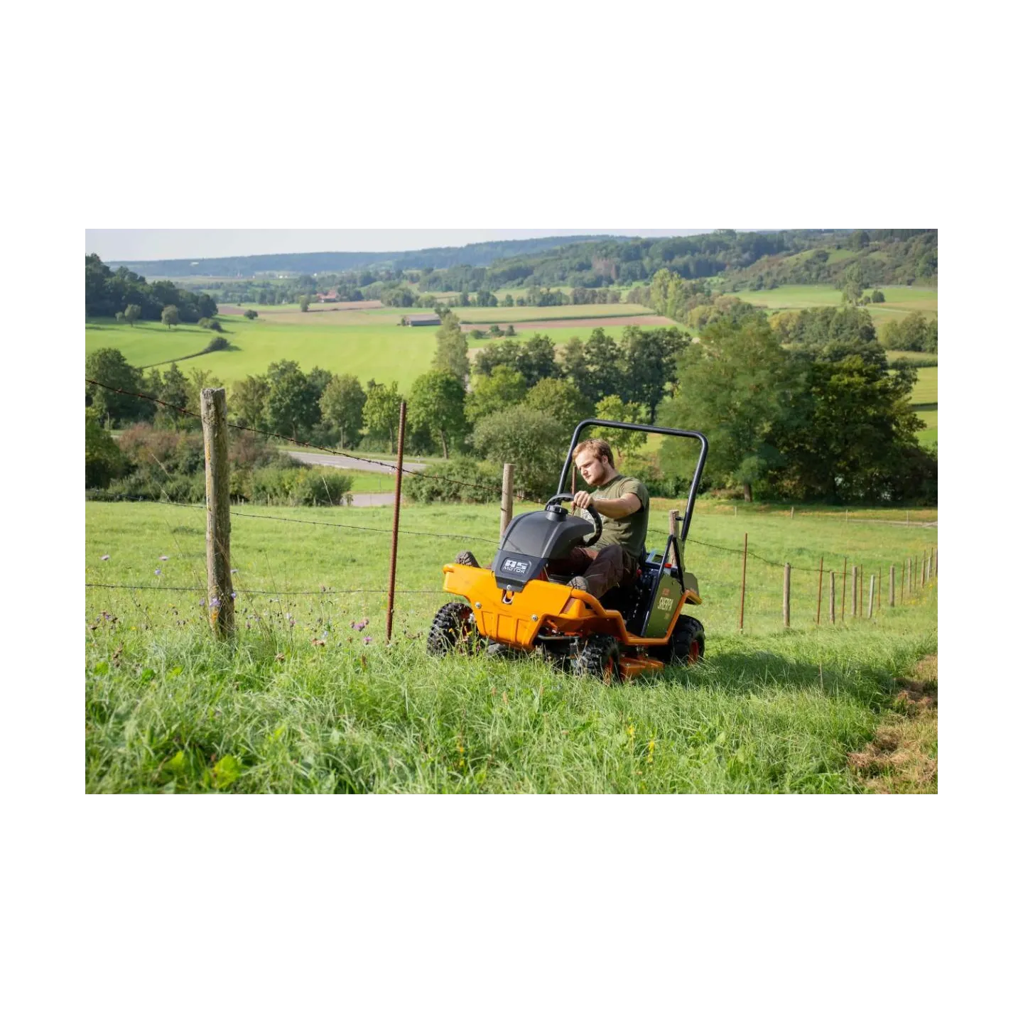 TONDEUSE DÉBROUSSAILLEUSE AUTOPORTÉE – AS MOTOR – AS 920 Sherpa 2WD Loncin