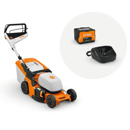 Tondeuse à batterie - STIHL - PACK RMA 448 V - 350 m²  - AK système