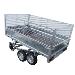 Jeu de rehausses grillagées 0m60 - TOLEDE - 253x147x060