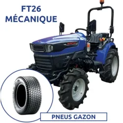 TRACTEUR FT26 - MECA - PNEU GAZON - FARMTRAC