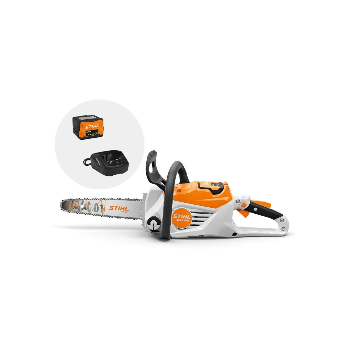 Tronçonneuse à batterie STIHL - MSA 80 C-B - PACK - AK SYSTEM