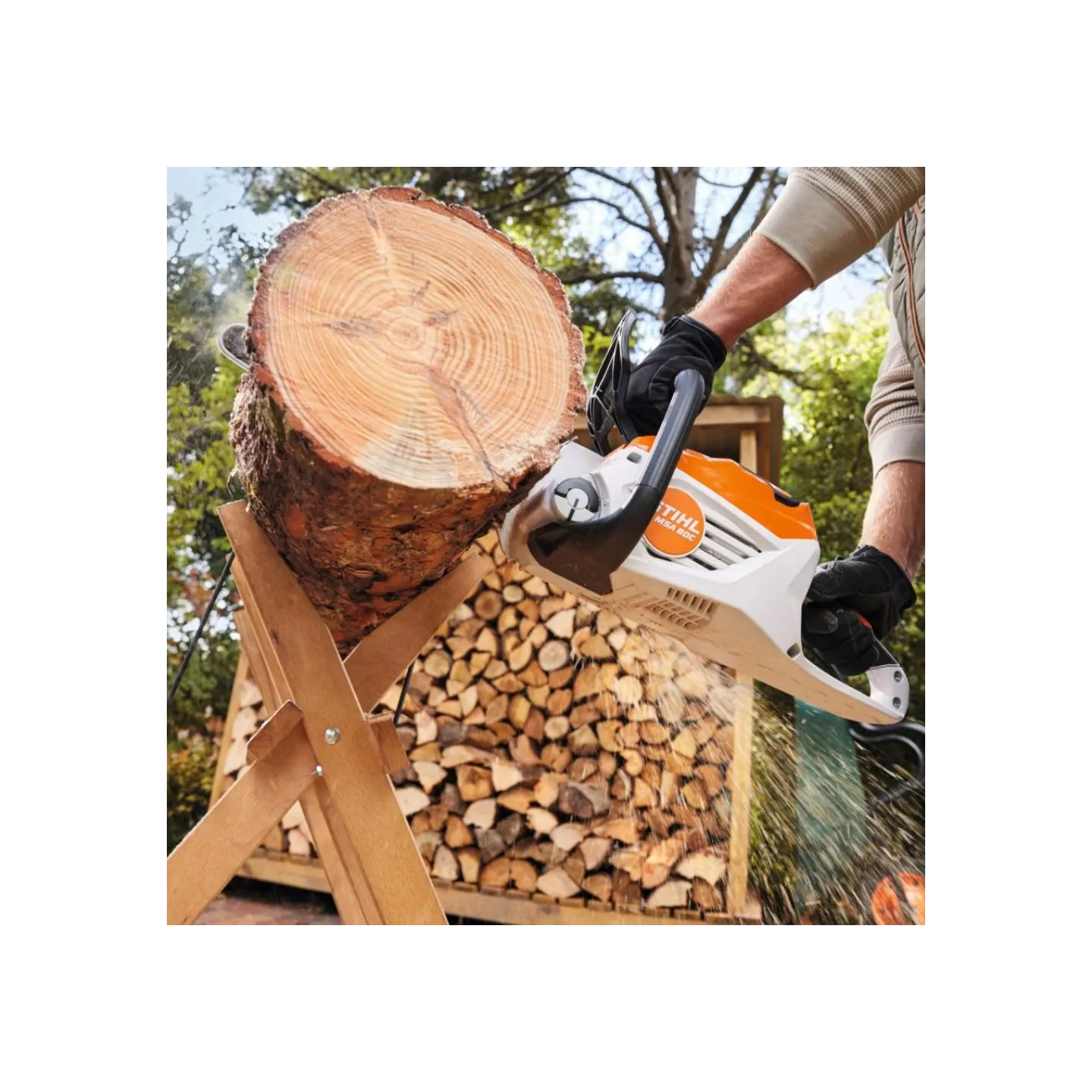Tronçonneuse à batterie STIHL - MSA 80 C-B - PACK - AK SYSTEM