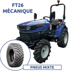 TRACTEUR FT26 - MECA - PNEU MIXTE - FARMTRAC