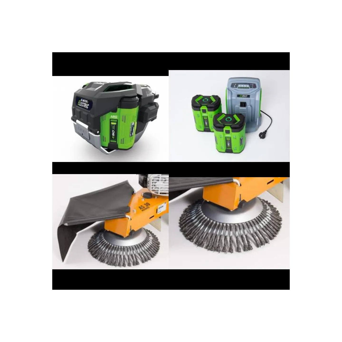 Désherbeur AS 30 EWeedHex sans brosse - ASMOTOR
