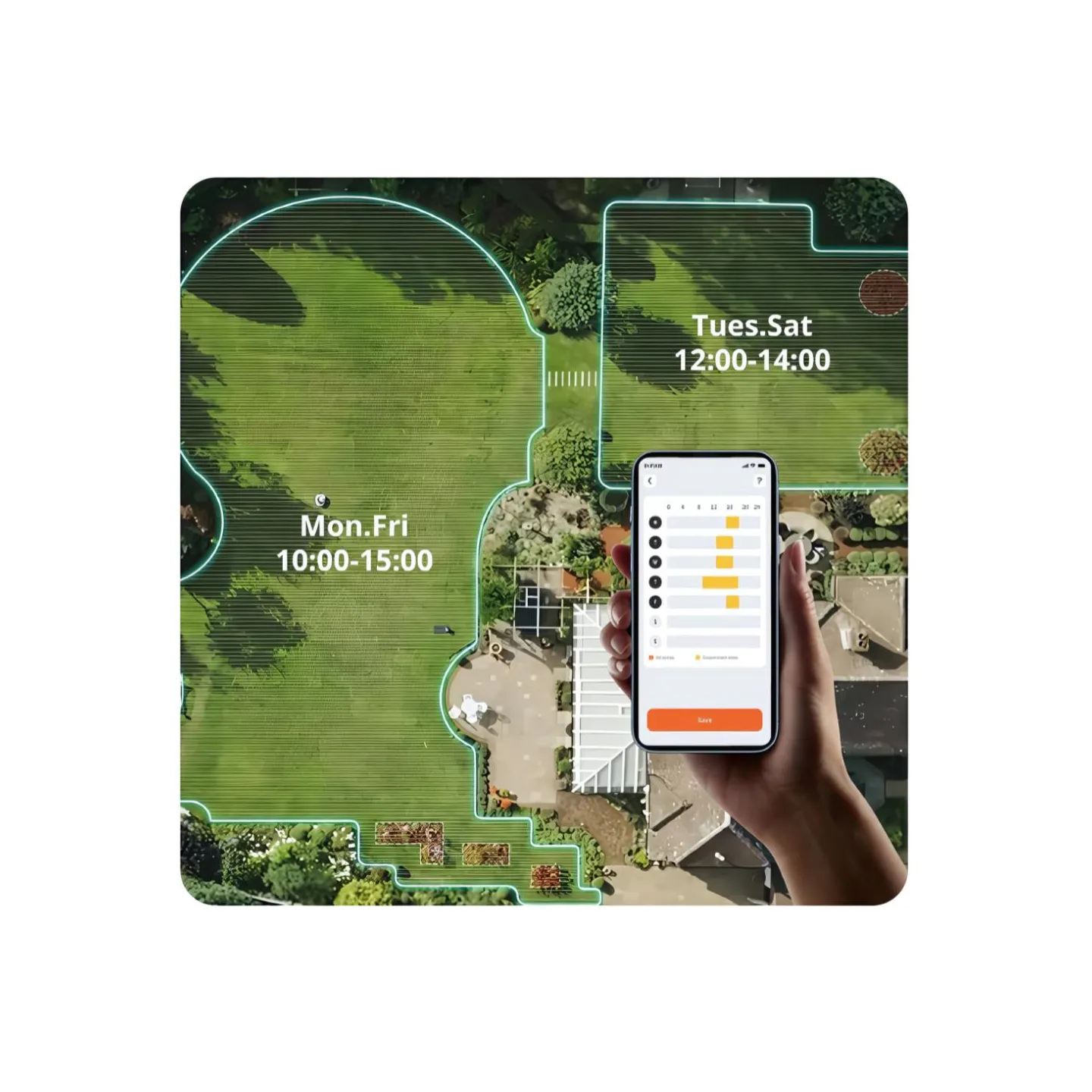 ROBOT DE TONTE GPS - I108 - SEGWAY NAVIMOW - 800M2