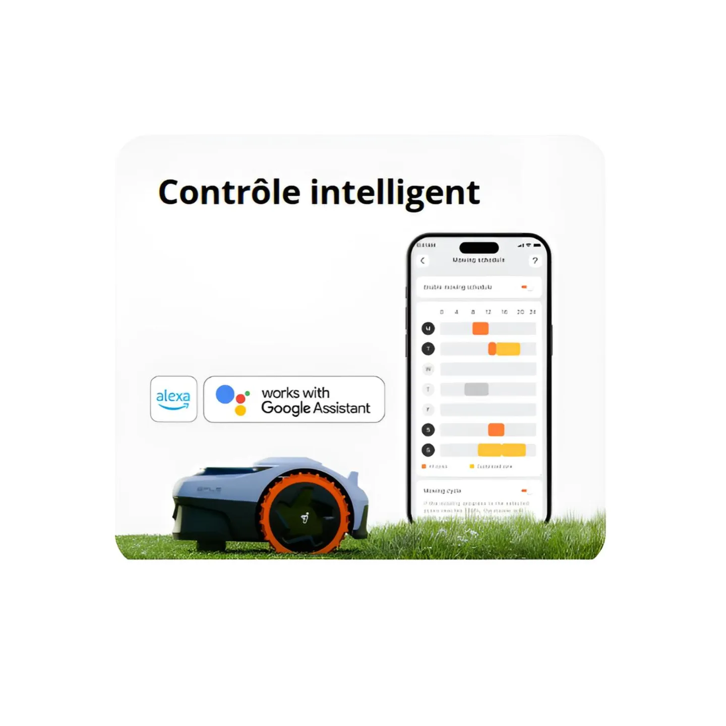 ROBOT DE TONTE GPS - I108 - SEGWAY NAVIMOW - 800M2