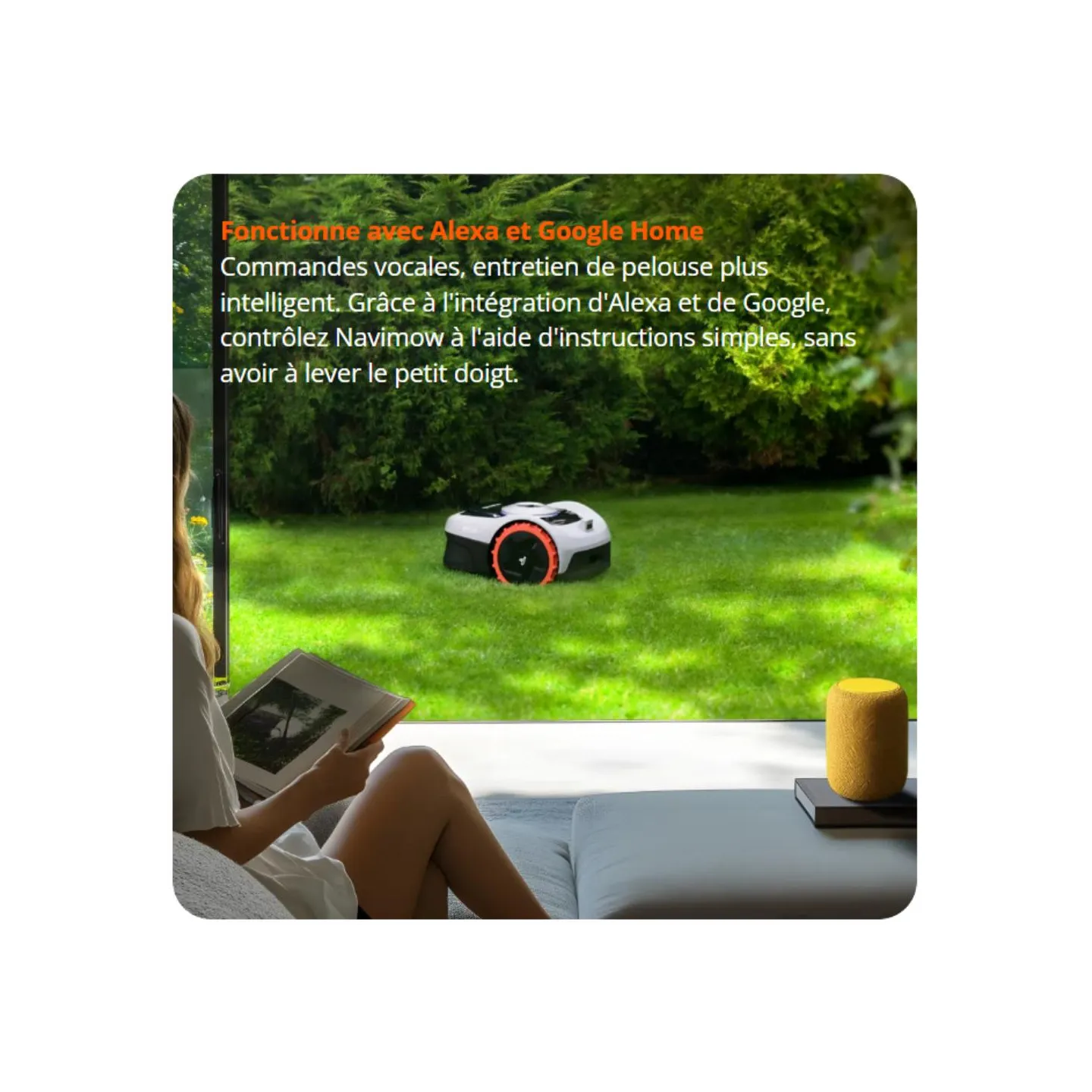 ROBOT DE TONTE GPS - I108 - SEGWAY NAVIMOW - 800M2