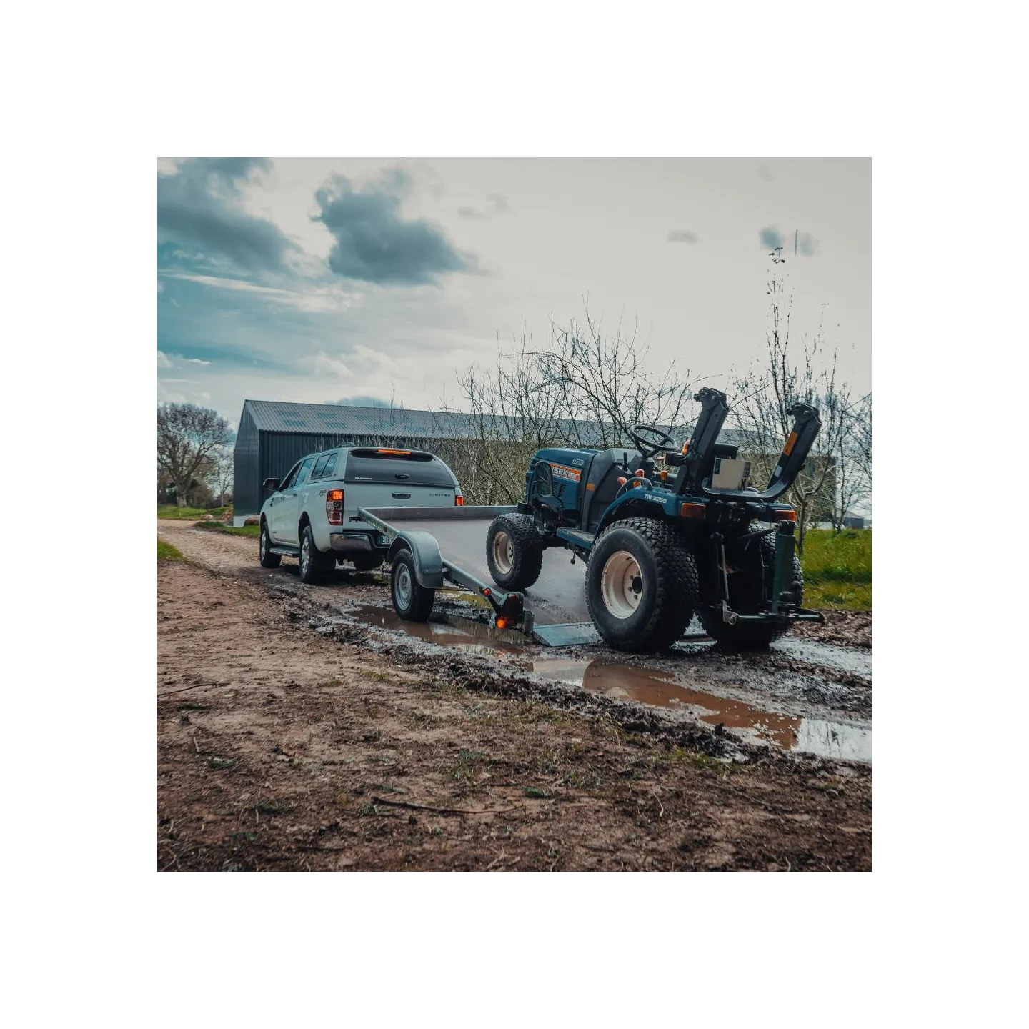PLATEAU ROBUST FREINÉE 3M - LIDER 40375 - PTAC 750KG
