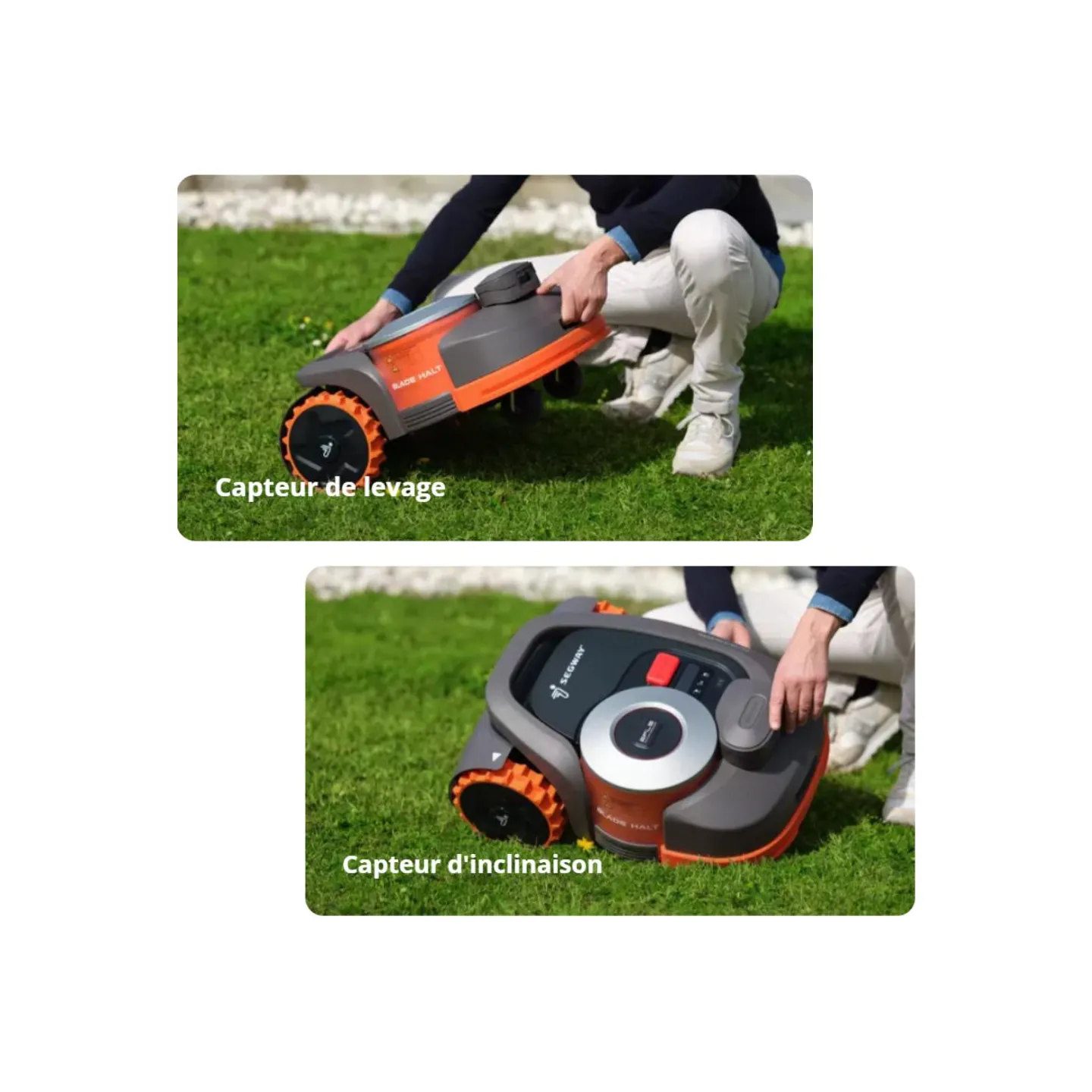 ROBOT DE TONTE GPS - H800VF - SEGWAY NAVIMOW - 800M2