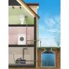 Pompe de surface auto-amorçante en fonte - GARDENJET 1000