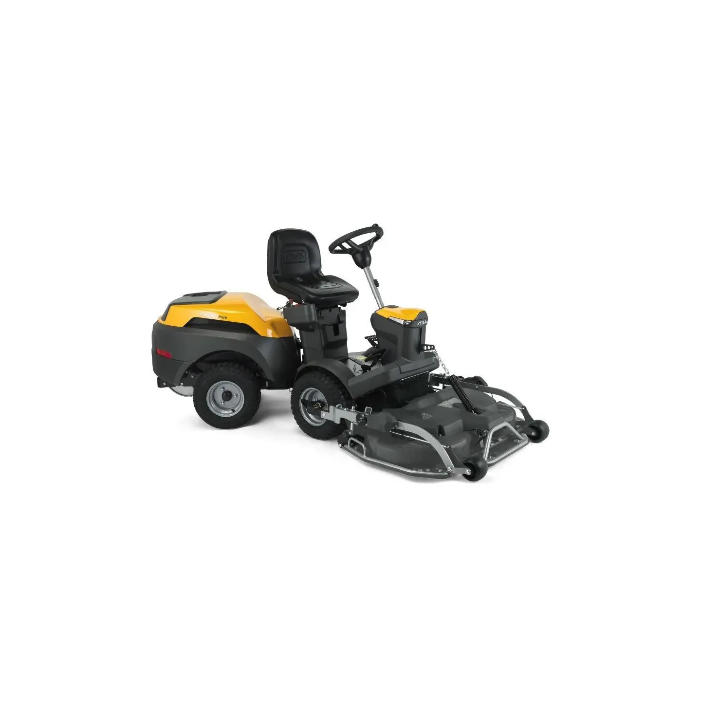 Tondeuse autoportée – STIGA – PARK300ST/COMBI85MQ