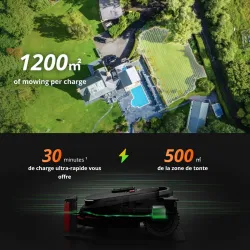 ROBOT DE TONTE GPS - X330E - SEGWAY NAVIMOW - 3000M2