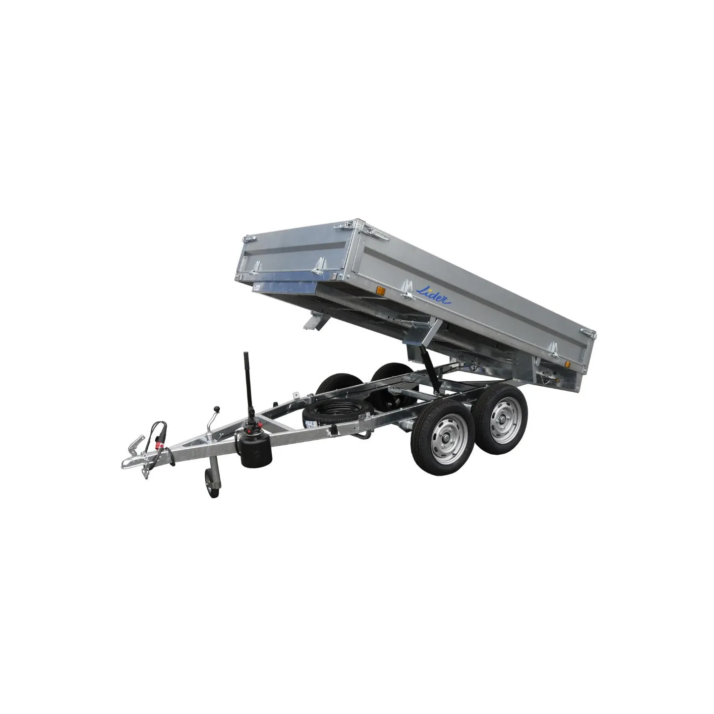 BENNE 2M50 - LIDER 39560 - POMPE MANUELLE - PTAC 750kg