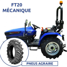 TRACTEUR FT20 - MECA - PNEU AGRAIRE - FARMTRAC