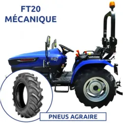 TRACTEUR FT20 - MECA - PNEU AGRAIRE - FARMTRAC